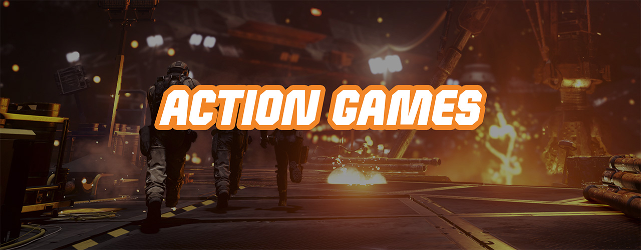 Action Games Banner Hover image