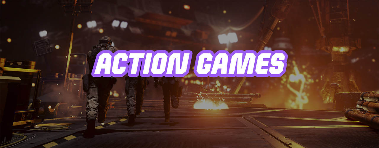 Action Games Banner image
