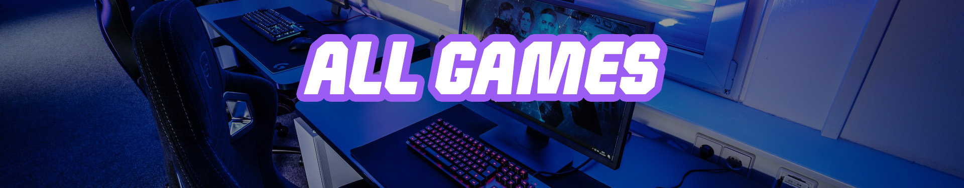 All Games Banner image