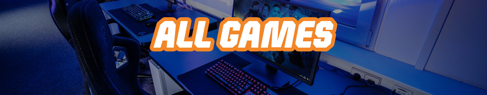 All Games Banner Hover image