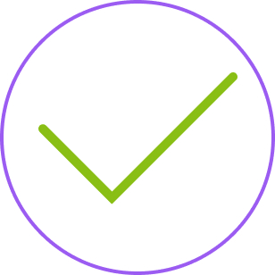 Confirmation checkmark